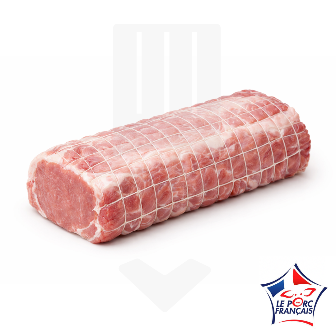 Rôti de longe de porc certifié Le Porc Français