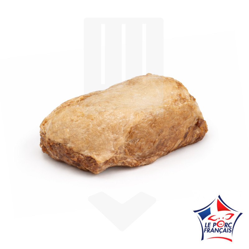 Paleron de porc confit à la graisse de canard 300gr