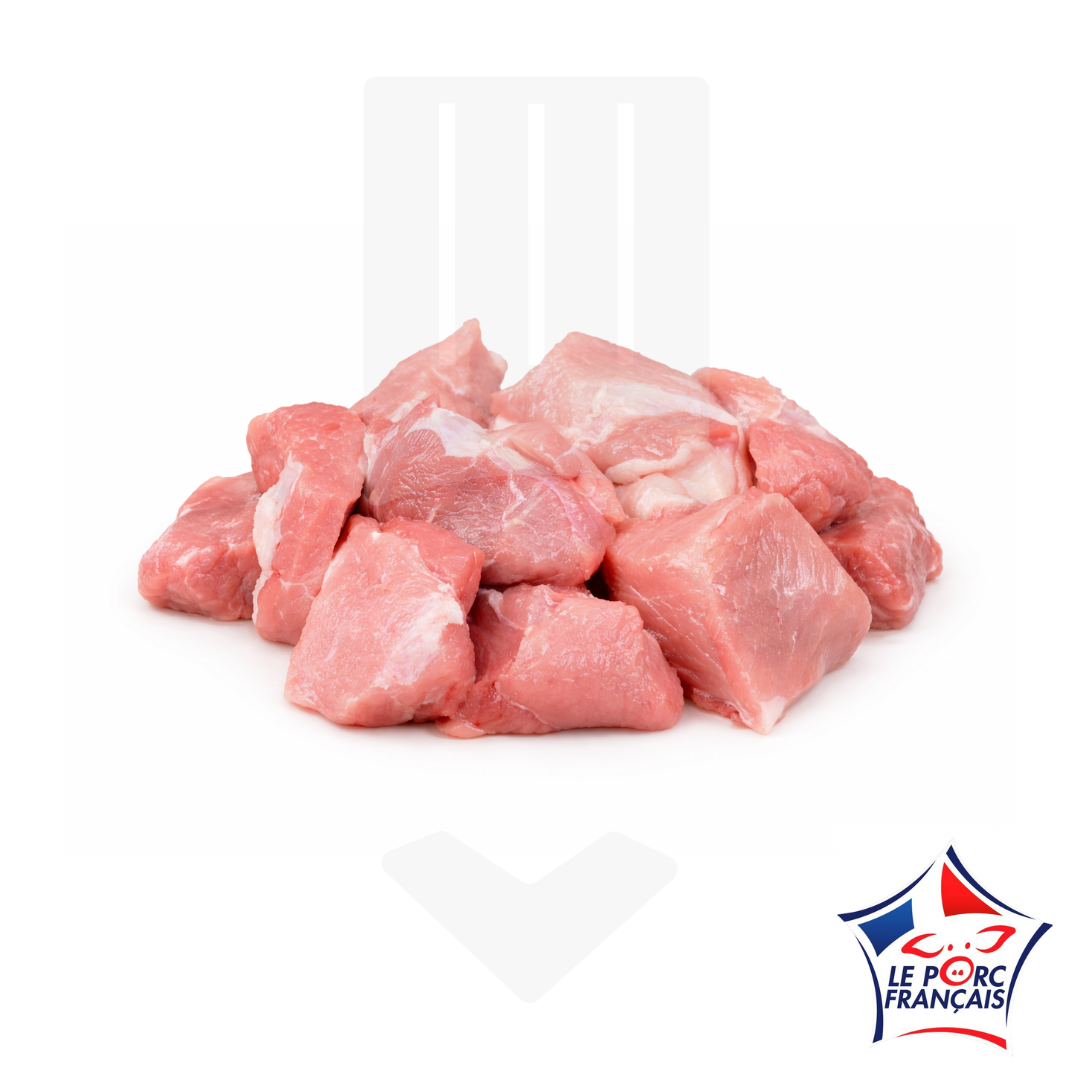 Sauté d'épaule de porc d'origine française