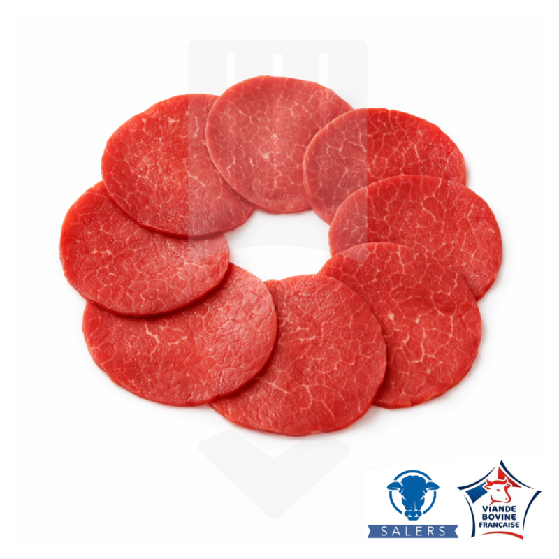 Carpaccio de boeuf Salers d'origine France