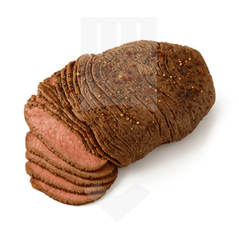 Pièce de boeuf tranchée surgelée sous vide 800gr