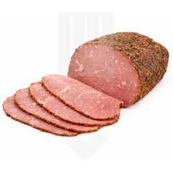 Pastrami de boeuf d'origine France cuit