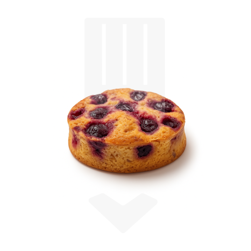 Clafoutis traditionnel cerises griottes 80gr