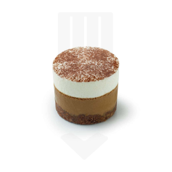 Pâtisserie cappuccino, dessert individuel de 95gr
