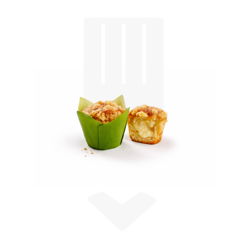 Mini muffin sucré saveur pomme 26gr