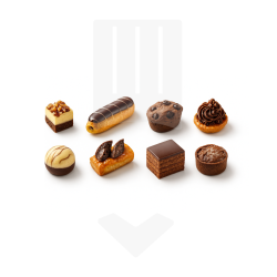 Petits fours élégance et chocolat surgelés