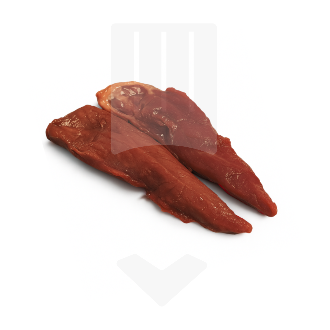 Aiguillettes de canard entières de 30/60gr de Bulgarie