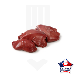 Foie de viande de poulet 100% végétal abats