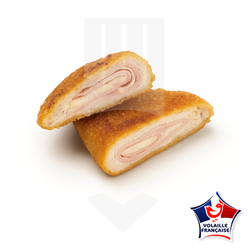 Cordon bleu de dinde 125gr préparé & surgelé