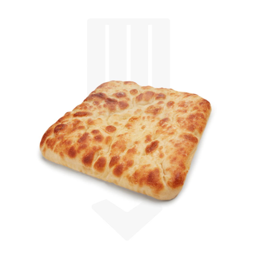 Plaque de pain Focaccia Cristallino nature 550gr