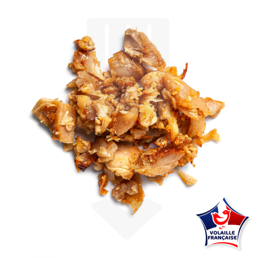 Emincés de Volailles façon Kebab surgelés IQF