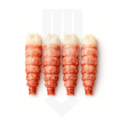 Queues de langoustines d'écosse décortiquées surgelées