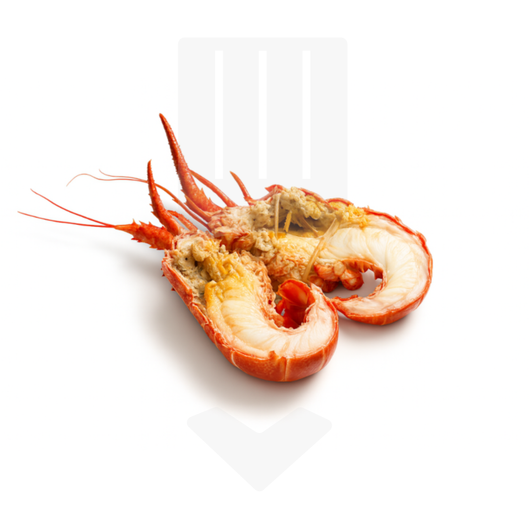 Demi langoustes américaines IQF, cuites et surgelées