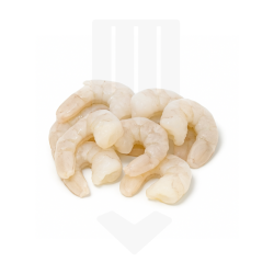 Queues de crevettes Vannamei décortiquées et crues