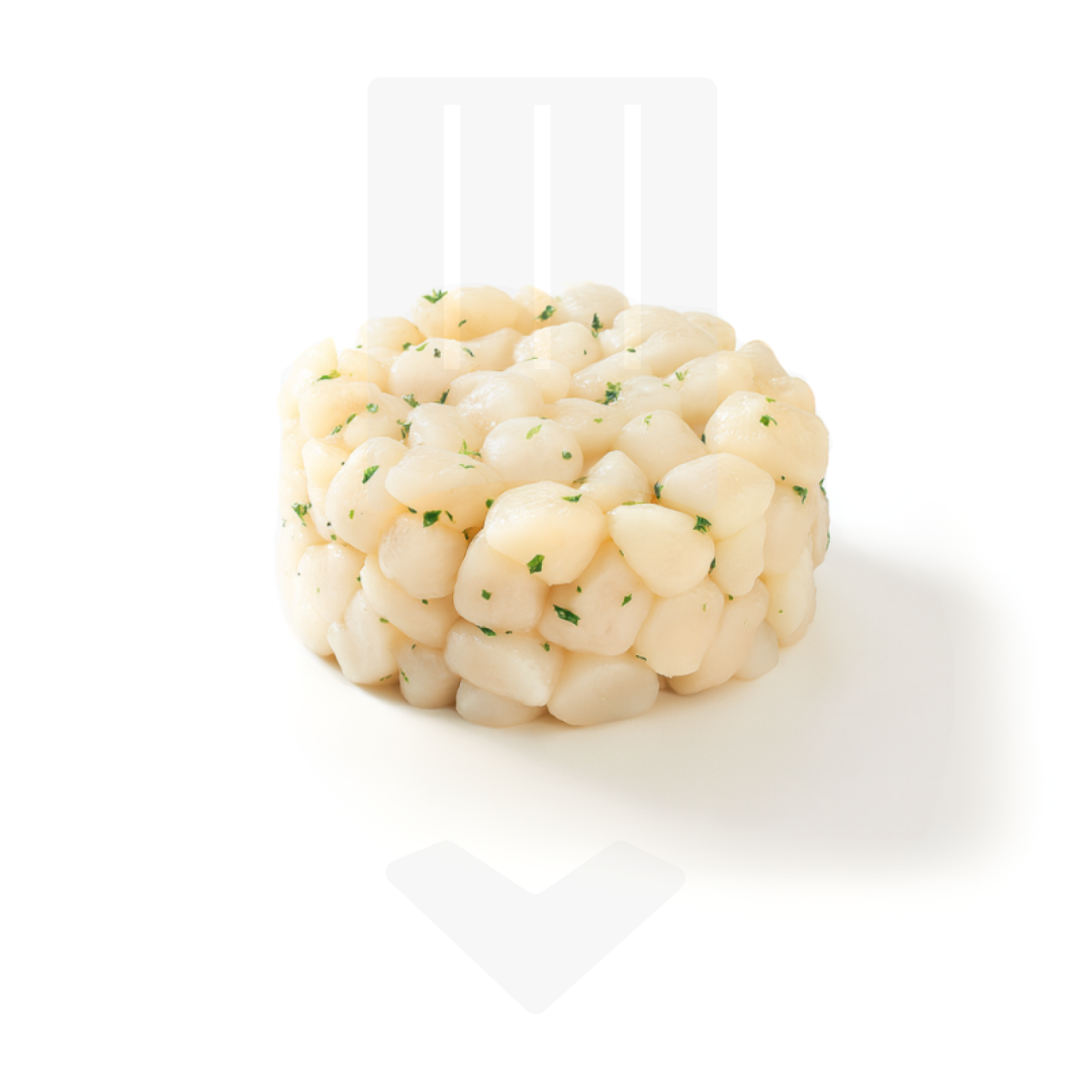 Tartare de noix de Saint-Jacques cru +/- 100gr