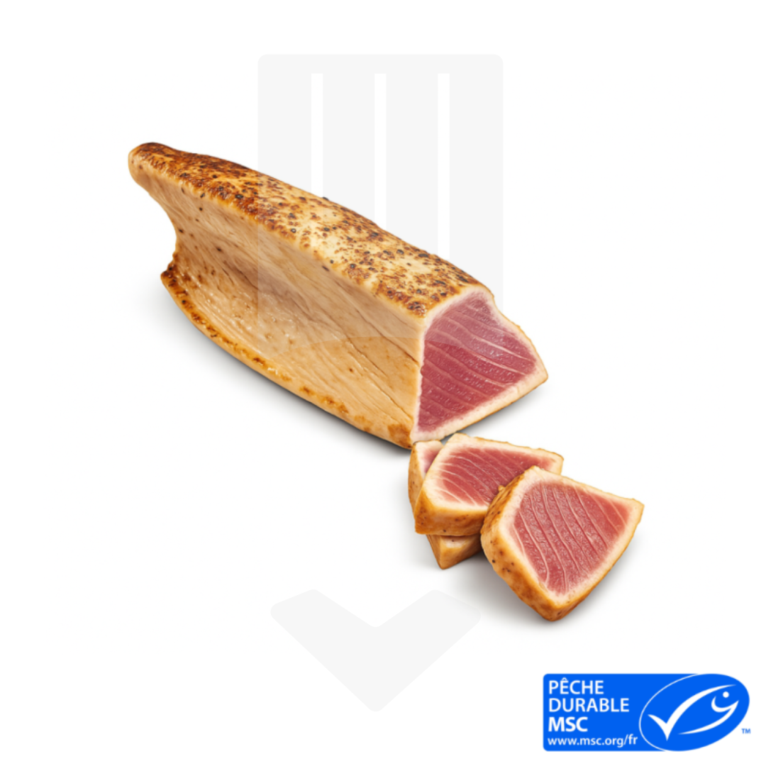 Tataki de thon listao sans peau surgelé en mer