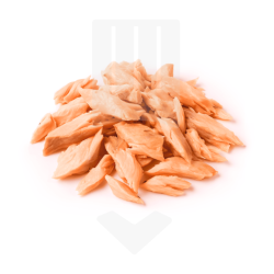 Effiloché de saumon Atlantique surgelé sous vide