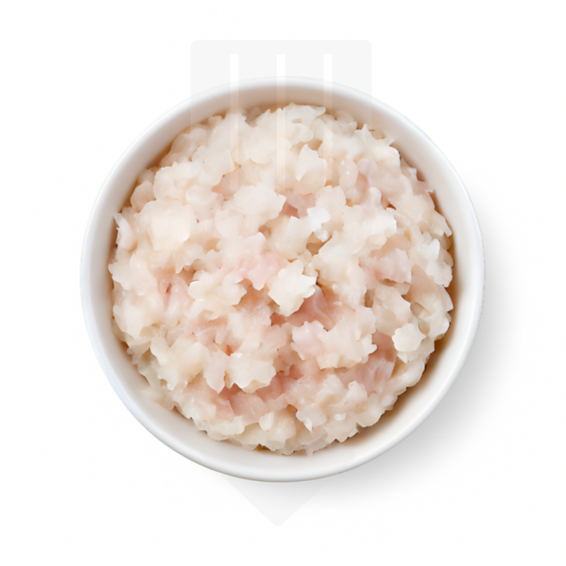 Chair de sandre sans peau surgelée