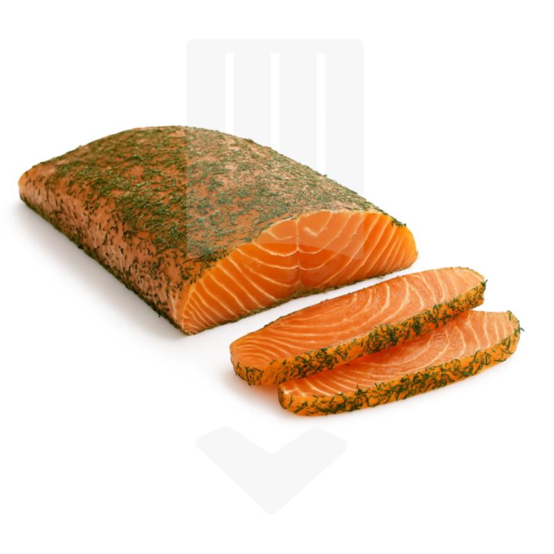 Gravlax de saumon norvégien à l'aneth 1kg