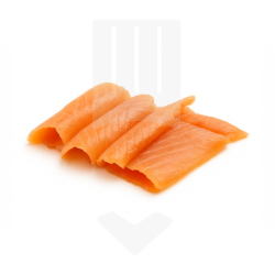 Tranches de saumon fumé de Norvège