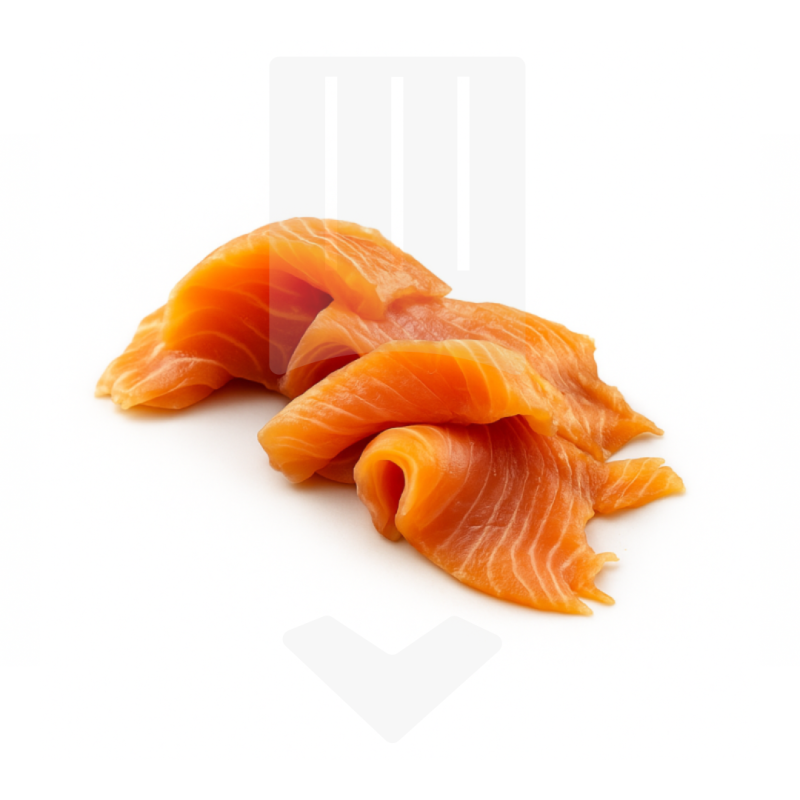 Chutes de saumon fumé de qualité artisanale