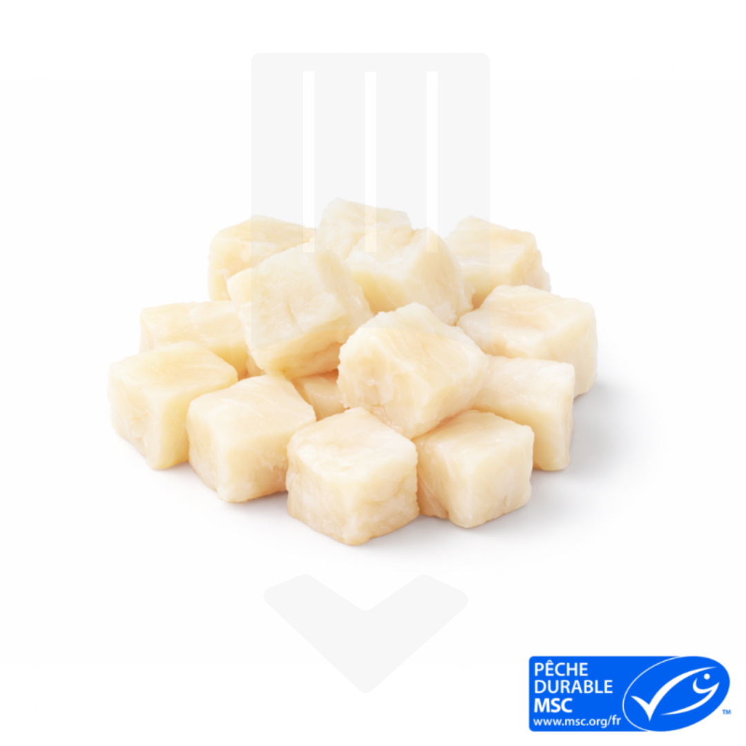 Cubes Colin Alaska surgelés en gros 30gr