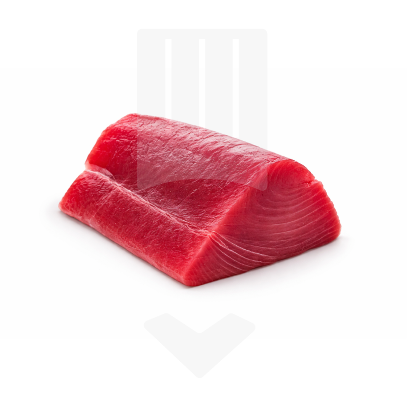 Longe de thon albacore sans peau surgelée d'Espagne