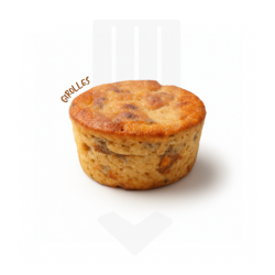 Clafoutis salé aux girolles de 80gr