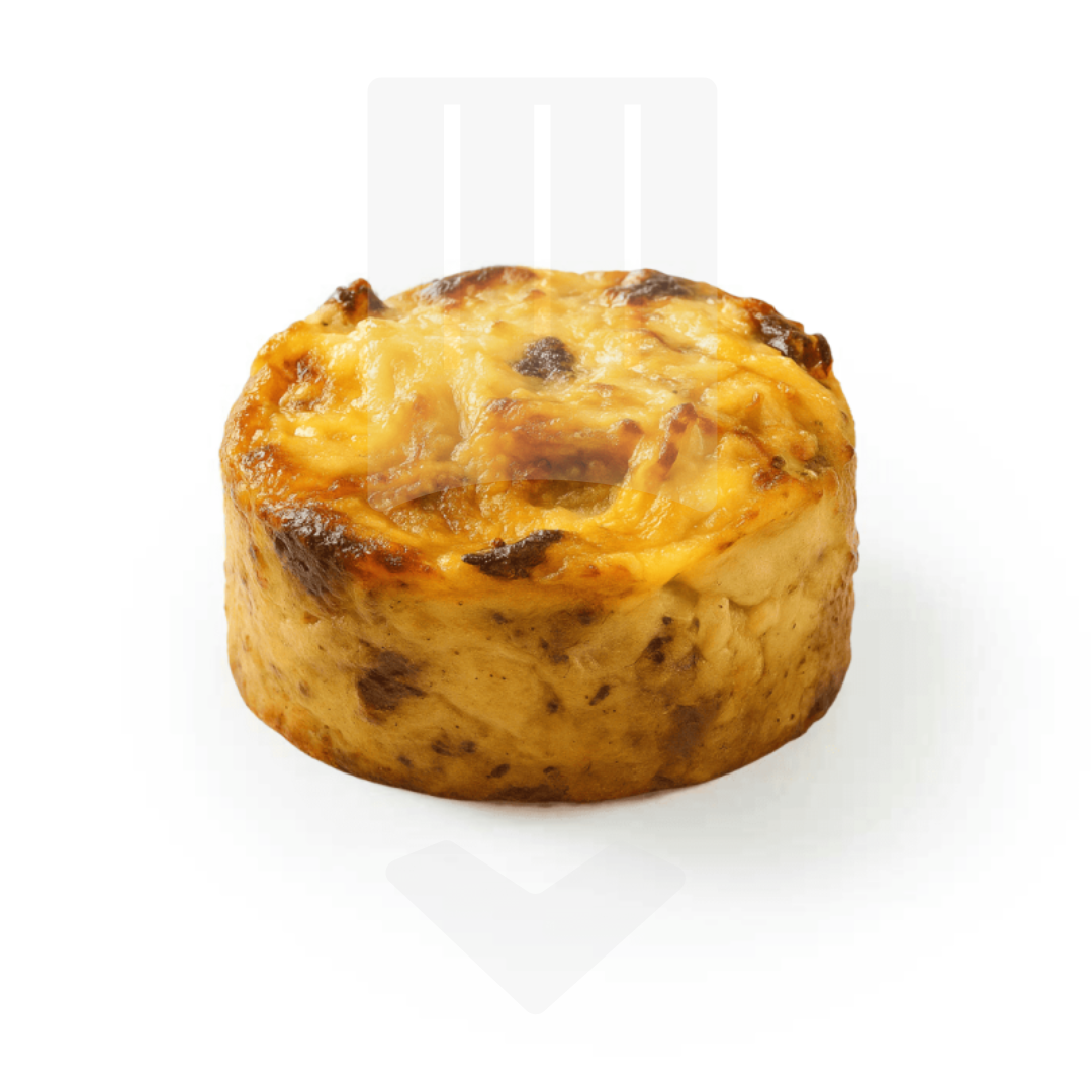 Gratin de pomme de terre aux cèpes individuel de 100gr