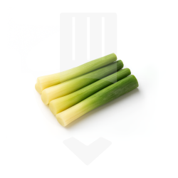 Mini poireaux surgelés et récoltés à la main