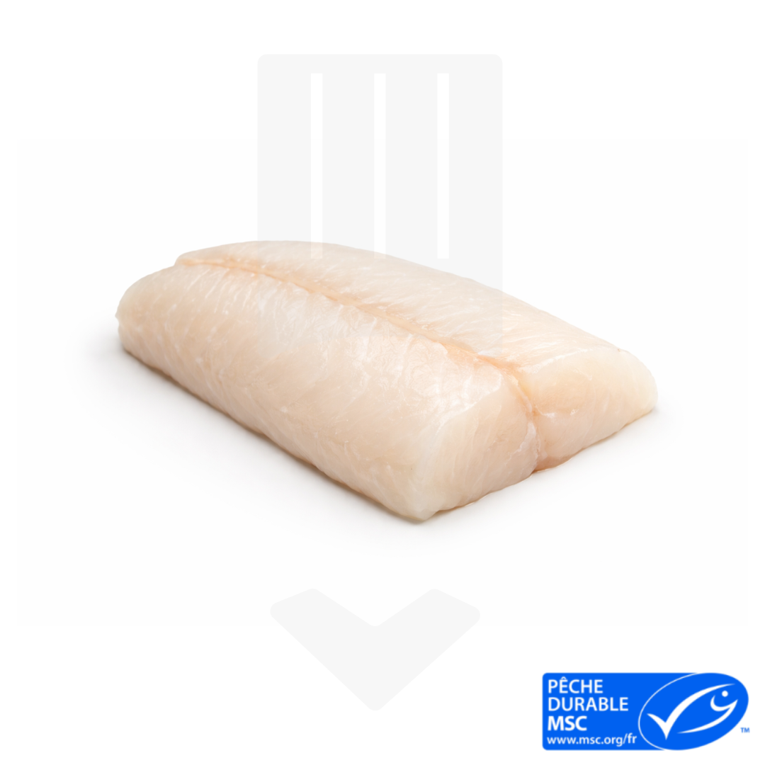 Coeur de filet de merlu blanc du Cap surgelé IQF