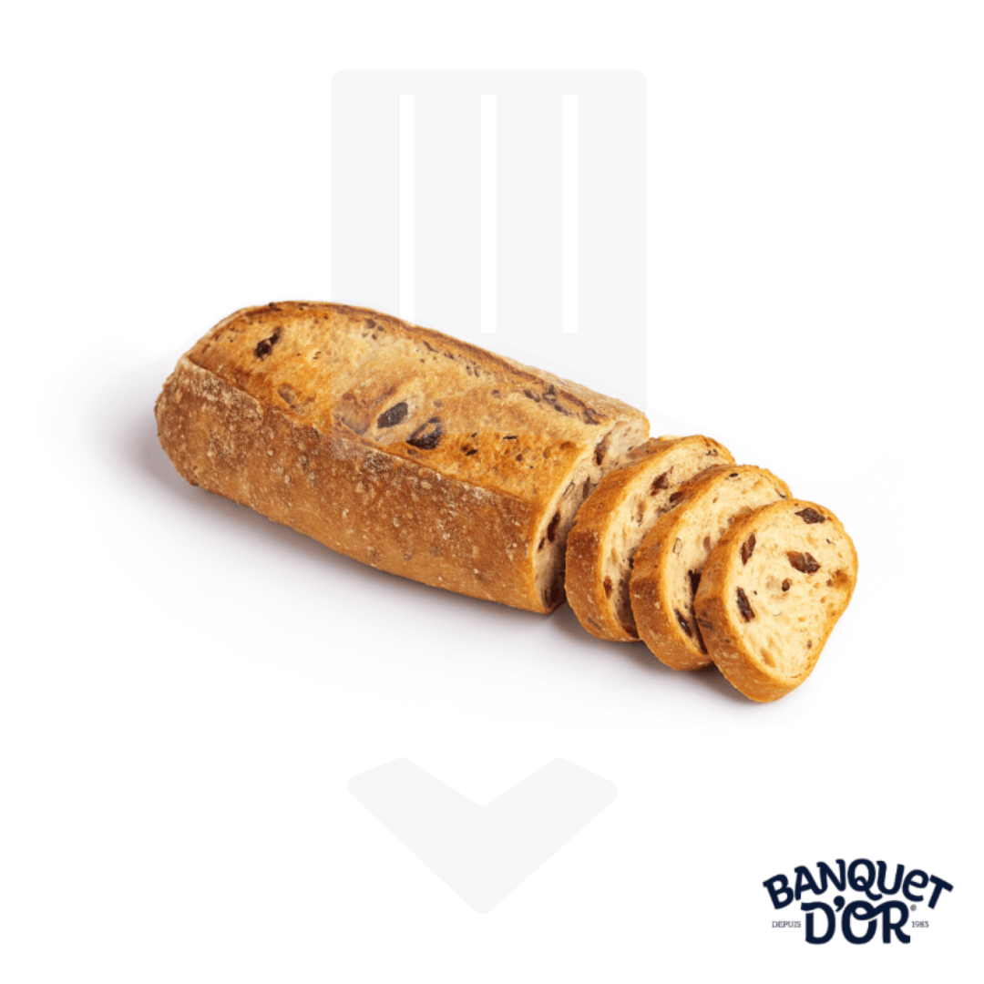 Pain fruits et graines précuit surgelé 350g