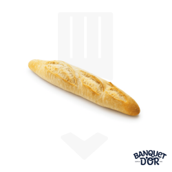 Mini baguette nature surgelée au seigle 45gr