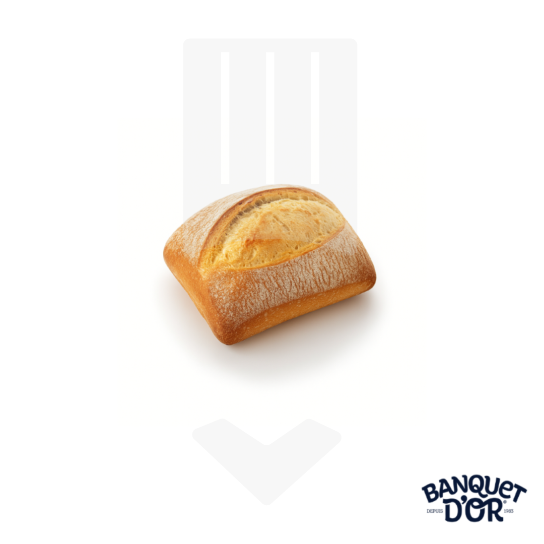 Petit pain nature précuit sur sole 40gr