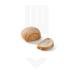 Petit pain rustique précuit de 33gr
