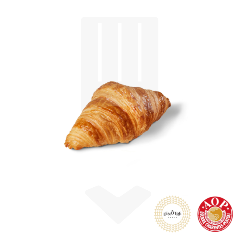 Mini croissant pur beurre : recette LENOTRE