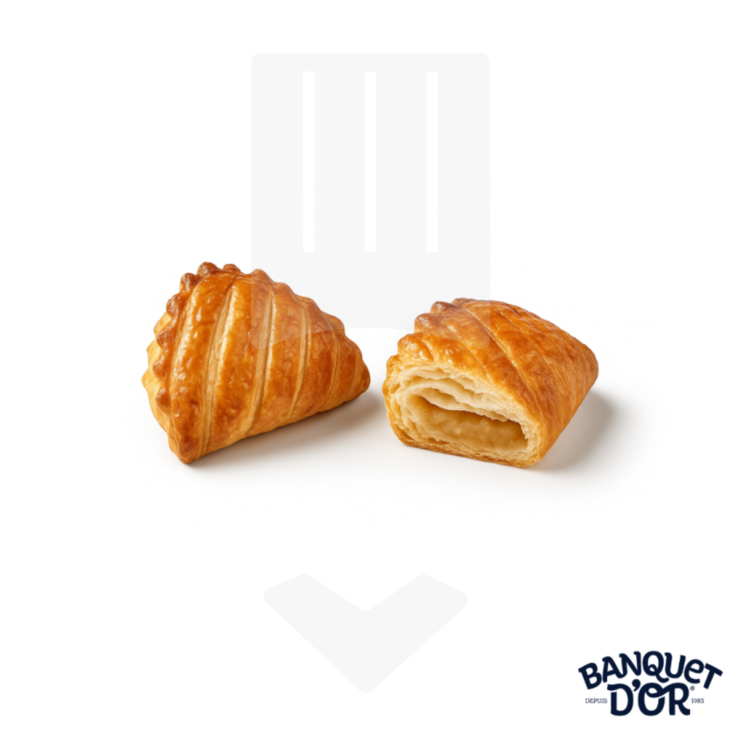 Mini chausson aux pommes surgelé PAC 40gr