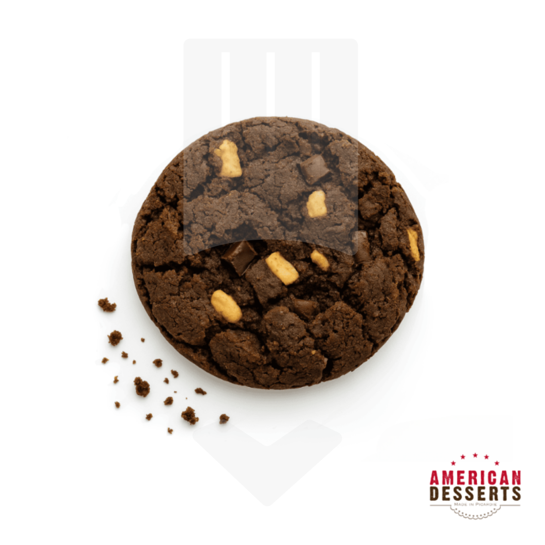 Cookie cacao pépites trois chocolat 85gr