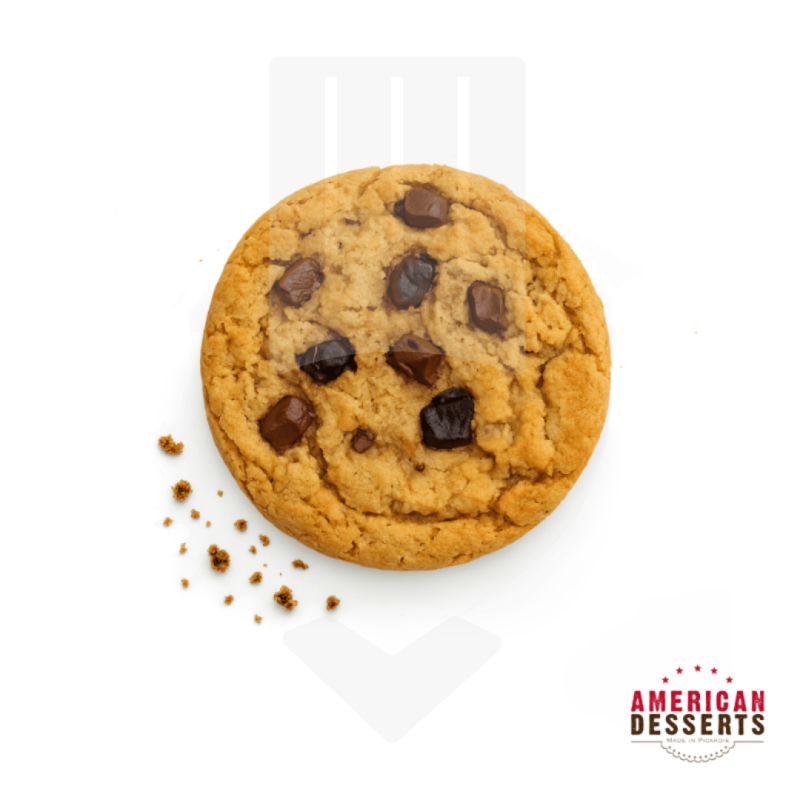 Cookie pépites chocolat noir et lait 80gr