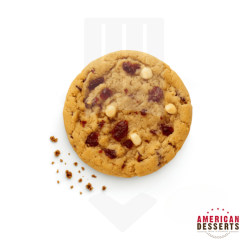 Cookie cranberry et chocolat blanc 80gr