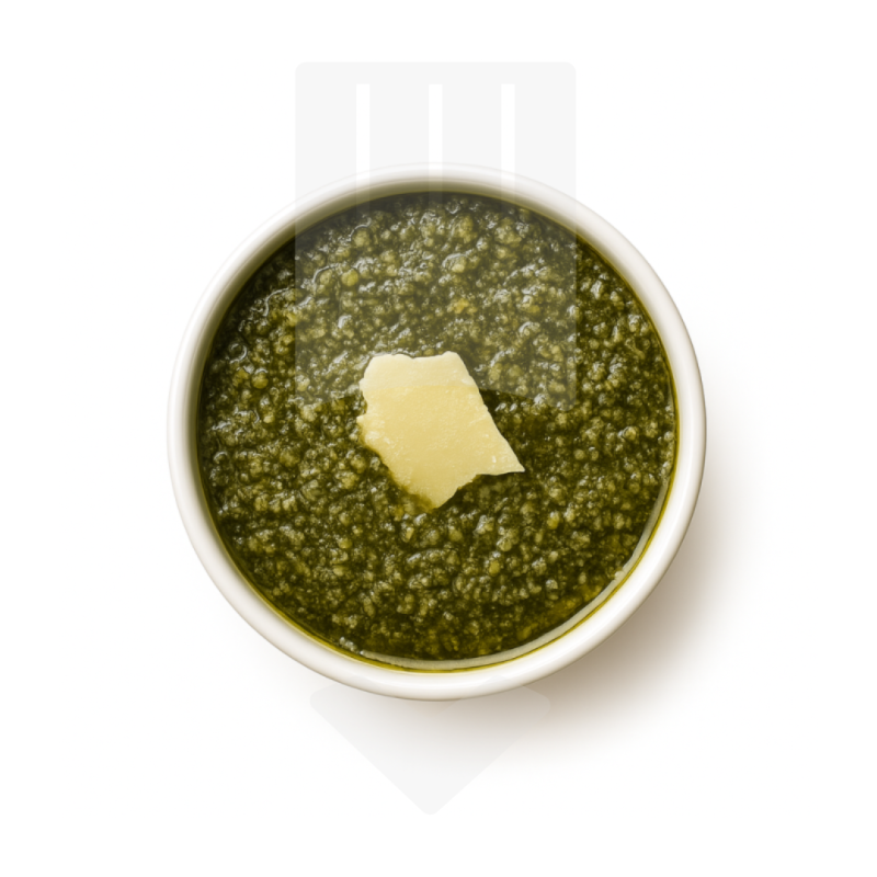 Sauce pesto au basilic et au fromage sans gluten