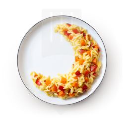 Salade risoni curry surgelé à servir 1.25kg