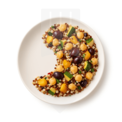 Poêlée surgelée de boulghour et de quinoa