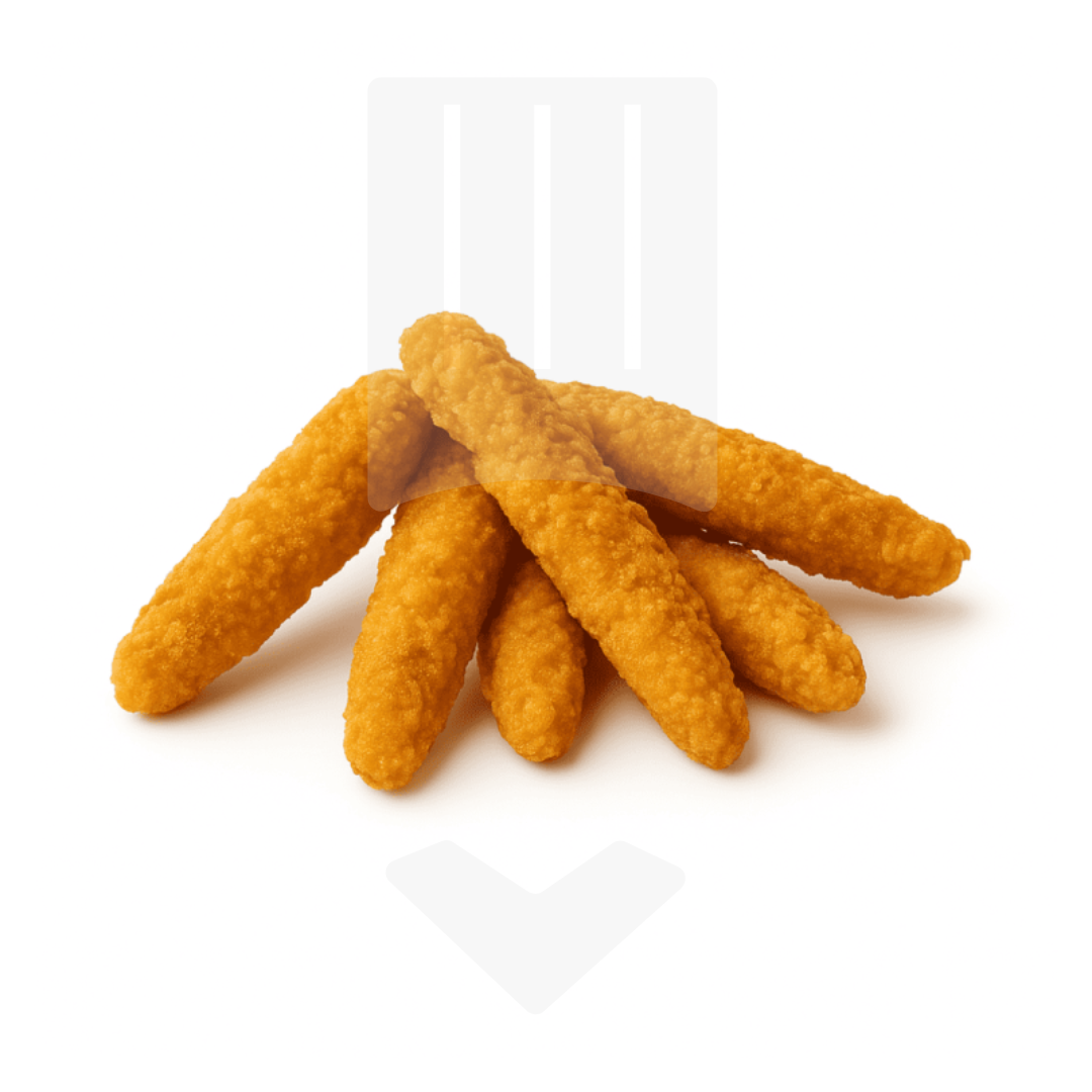 Mini aiguillettes surgelées de filet de poulet