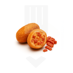 Croquetas farcies Chorizo panées pré-frits