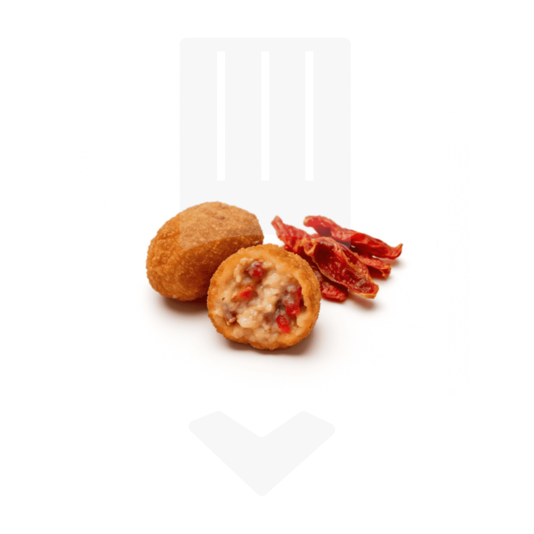 Mini Croquetas aux boeuf et piments surgelés