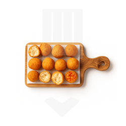 Mélange de six saveurs de boulette de riz préfrites