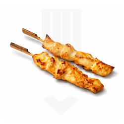 Brochette de filet de poulet 100%, pièce thaï tapas de 60gr
