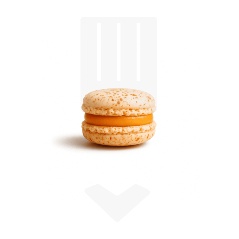 Macaron salé chèvre et piment d'Espelette 12gr