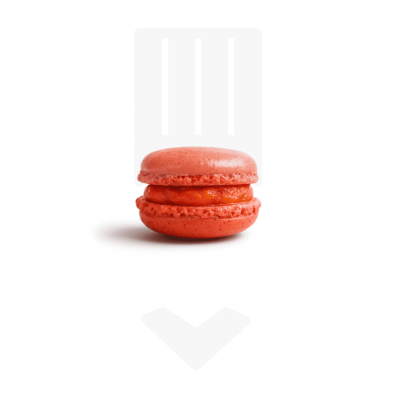 Macaron salé poivrons 12g - Délice savoureux